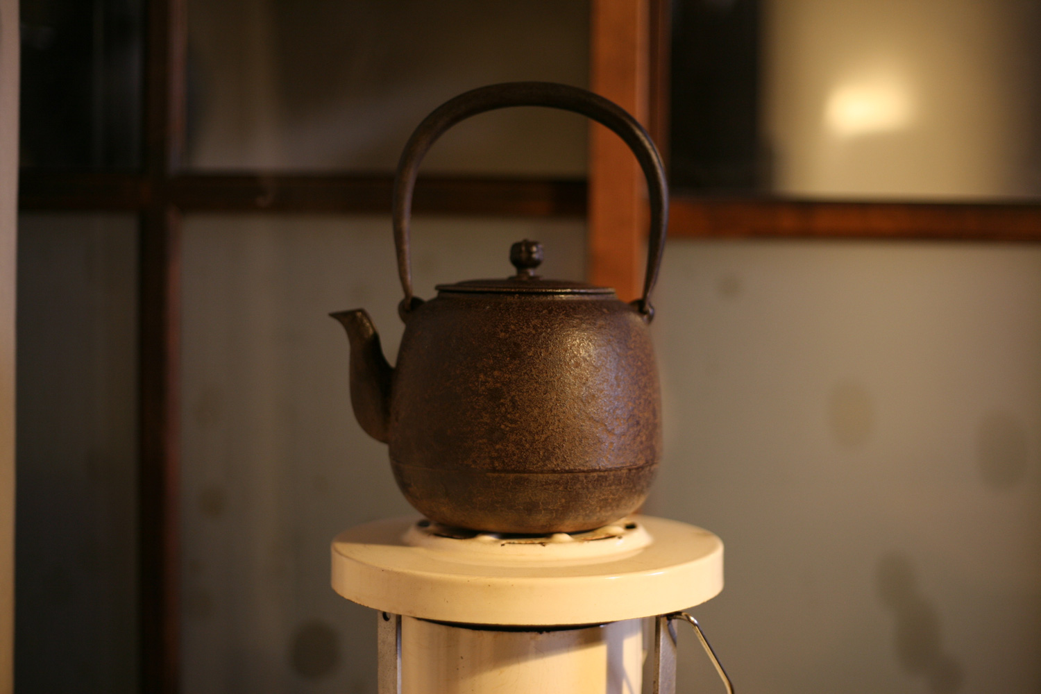 鉄瓶 送料込み1025 松 長文作 寂しく 茶道具