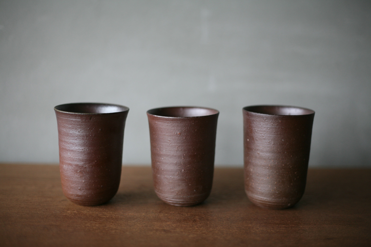 Ichiyougama Bizen ware Beer Cup