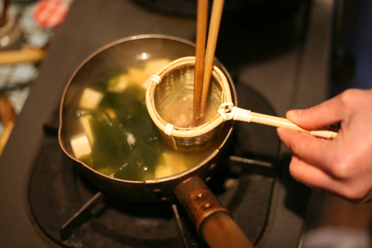 木屋 竹の茶こし