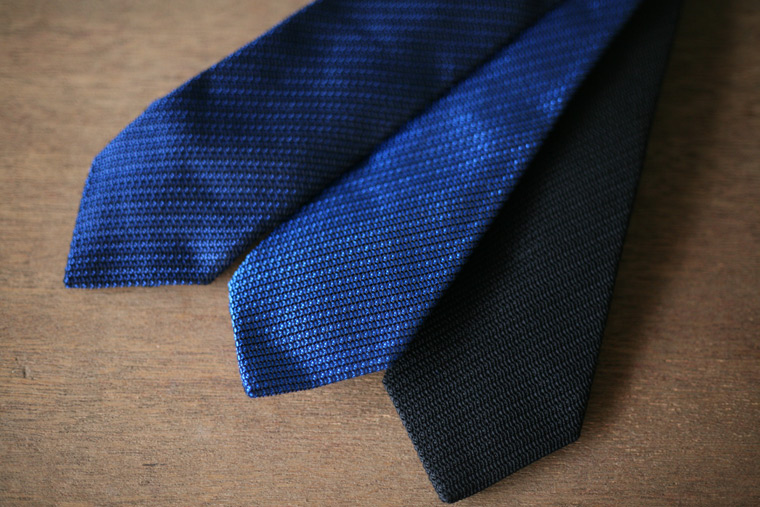 ネクタイ丹後縮緬kuska fabricFresco Tie 領帶 KUSUKA クスカ，郵購 網上購物