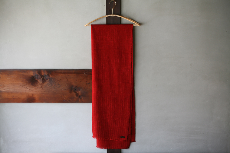 手紡ぎシルクマフラー kuska fabric クスカ 丹後ちりめん 通販 販売 取扱店