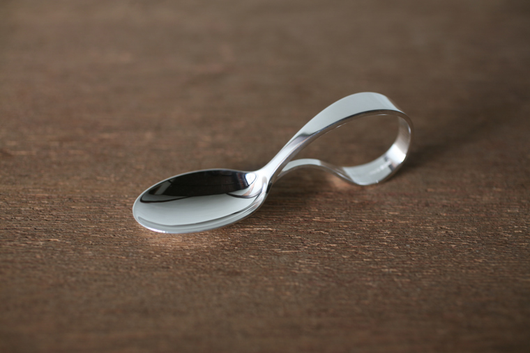 Miyamoto Shoko Silver Baby Spoon