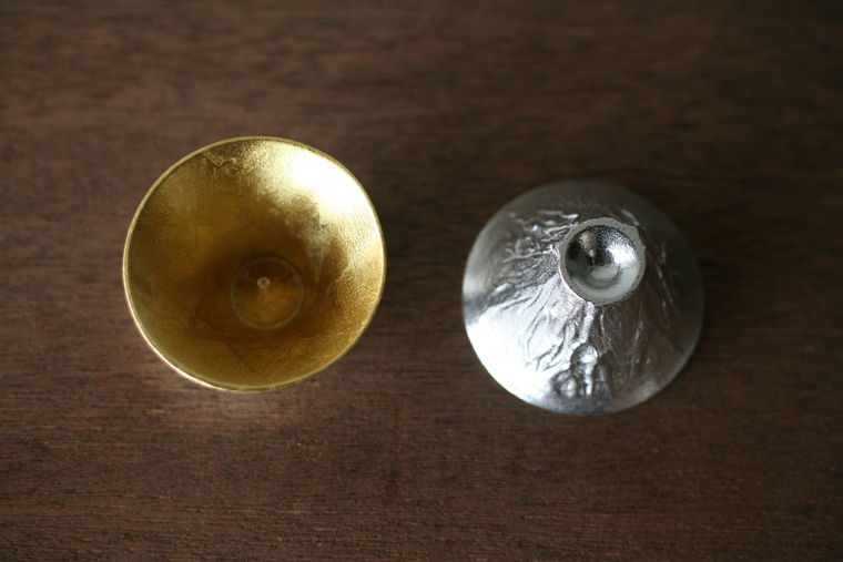 nousaku 本錫の酒器 片口 ぐい呑 金沢の金箔 購物 ,日本,handicraft,handmade,網上購物