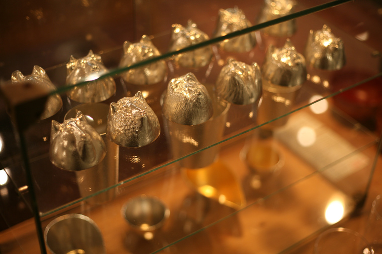 nousaku 本錫の酒器 片口 酒盅 金沢の金箔 購物，日本，handicraft，handmade，網上購物