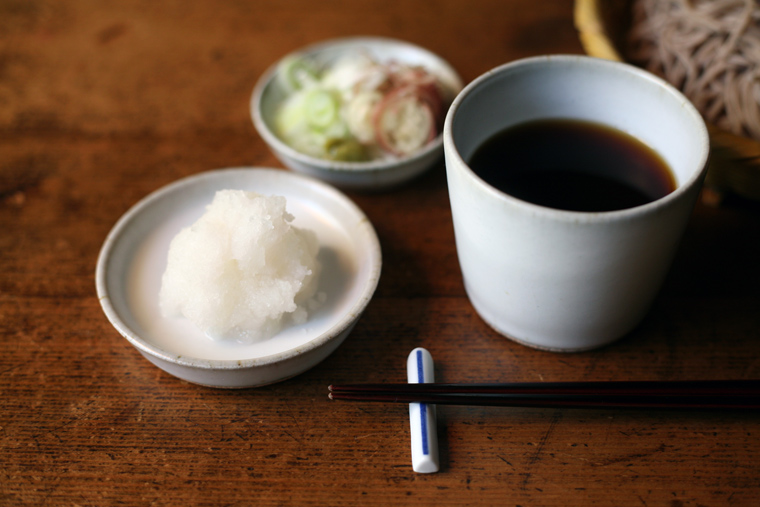 青龍窯(せいりゅうがま) 平清水焼 蕎麦セット