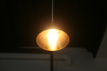 FUTAGAMI(フタガミ)真鍮の黒ムラ仕上げのペンダントランプ(照明・ライト) 二上